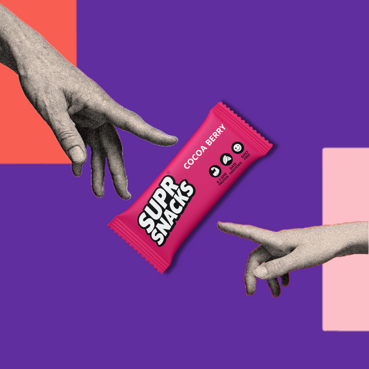 SuprSnacks Cocoa Berry energy bar 