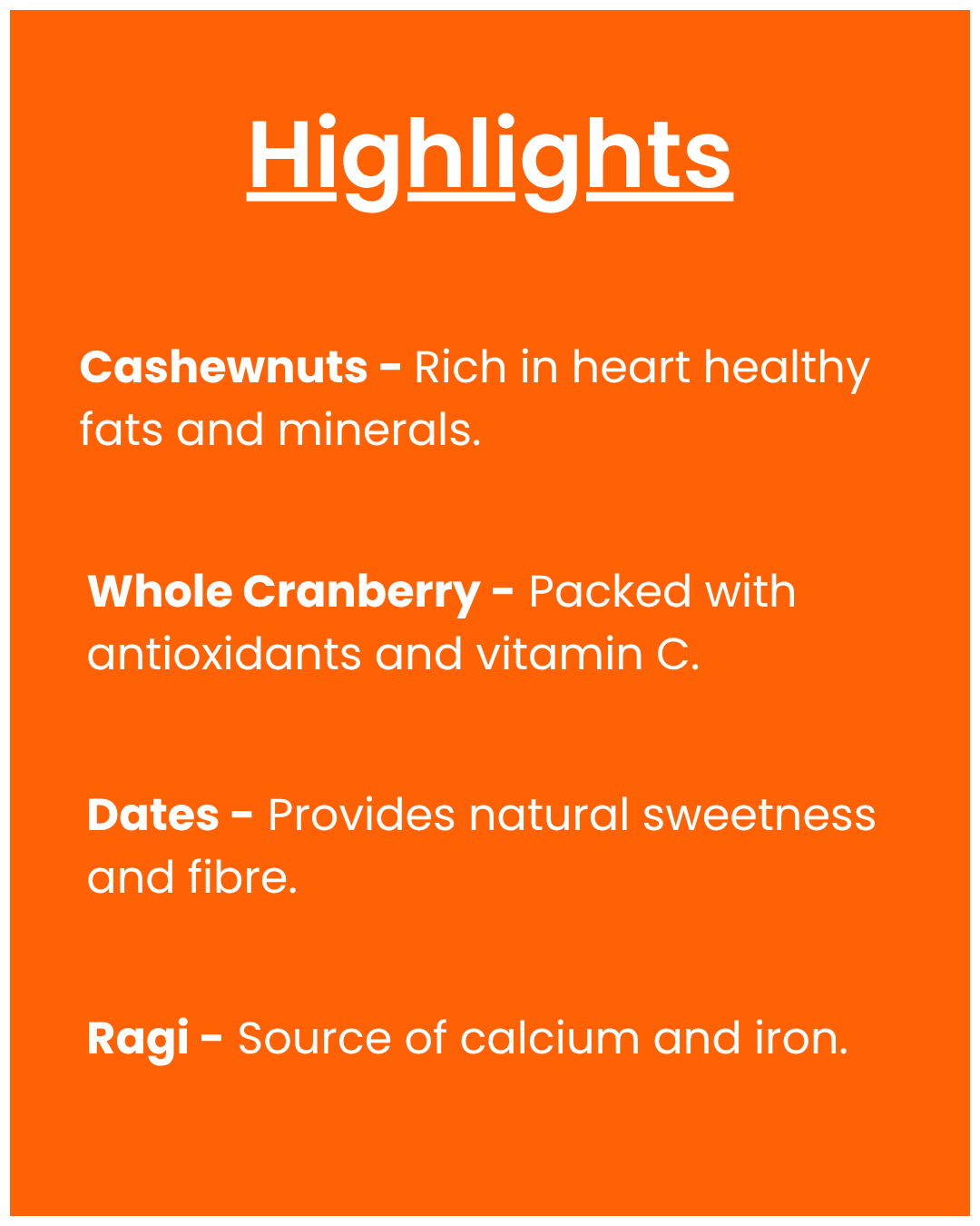 Millet Date (5/10 Bar packs)